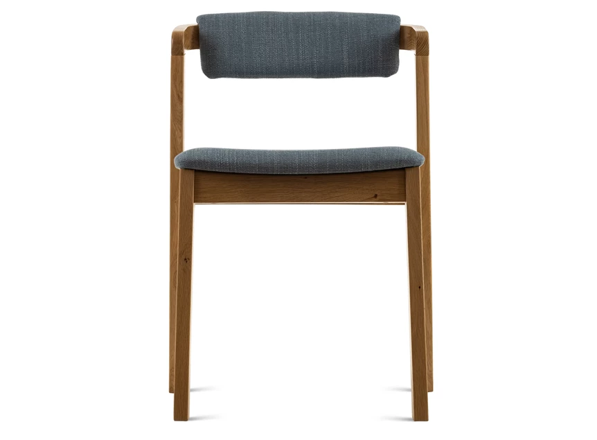 Front Stoel Sillas stof frame hout eik Estetica Home