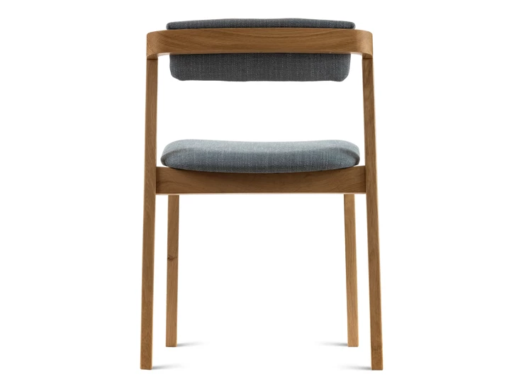 Achterkant Stoel Sillas stof frame hout eik Estetica Home