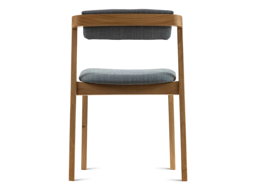 Achterkant Stoel Sillas stof frame hout eik Estetica Home