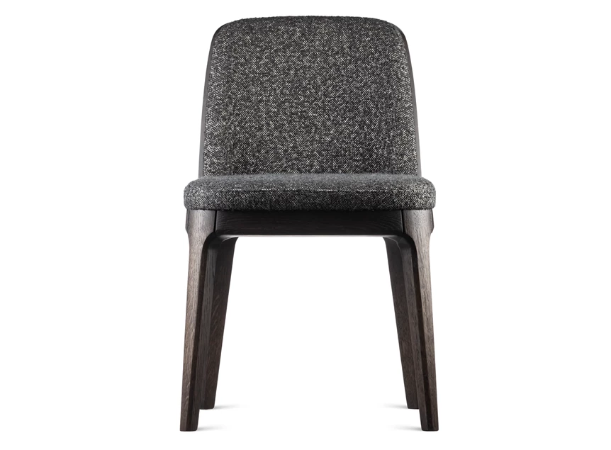 Front Stoel Numo hout beuk stof Estetica Home