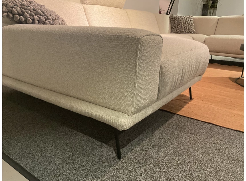 Detail Salon WK670 stof beige WK Wohnen