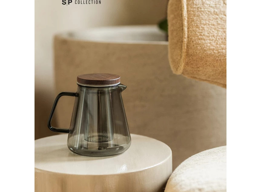 theepot luma grijs 93cl sfeerfoto