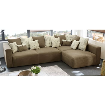 Hoeksalon met kussens