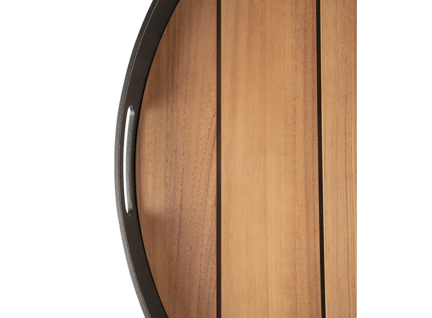 Detail Dienblad Teak Core Outdoor Tray L Round 30003 Ethnicraft
