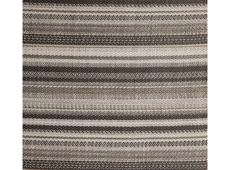 Detail Poef Zahara Outdoor Pouf Grey Stripes 20183 Ethnicraft