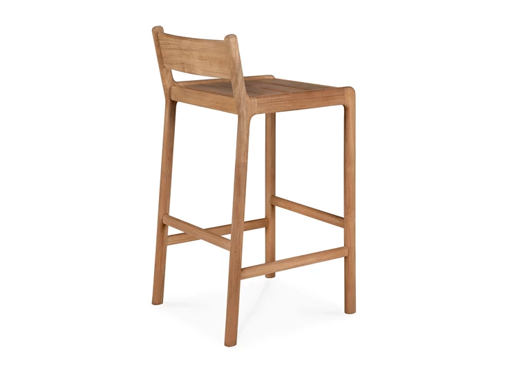 Achterkant Barstoel Teak Jack Outdoor Bar Stool 10282 Ethnicraft