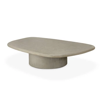 Salontafel Elements Outdoor Coffee Table Pebble Concrete Light Grey 25076 Ethnicraft