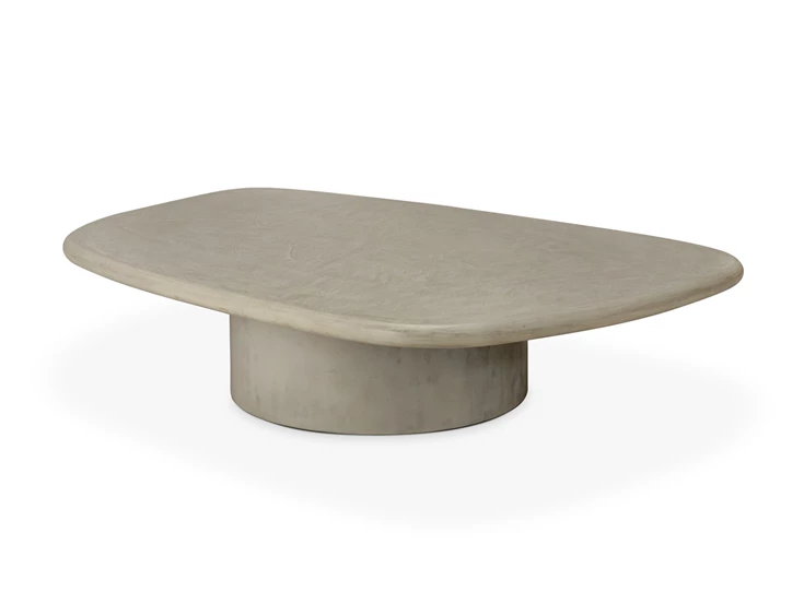 Salontafel Elements Outdoor Coffee Table Pebble Concrete Light Grey 25076 Ethnicraft