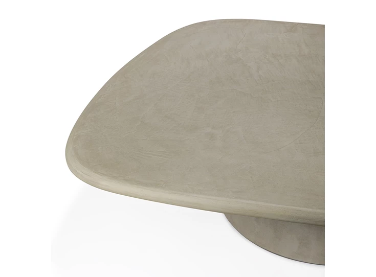 Organisch Salontafel Elements Outdoor Coffee Table Pebble Concrete Light Grey 25076 Ethnicraft