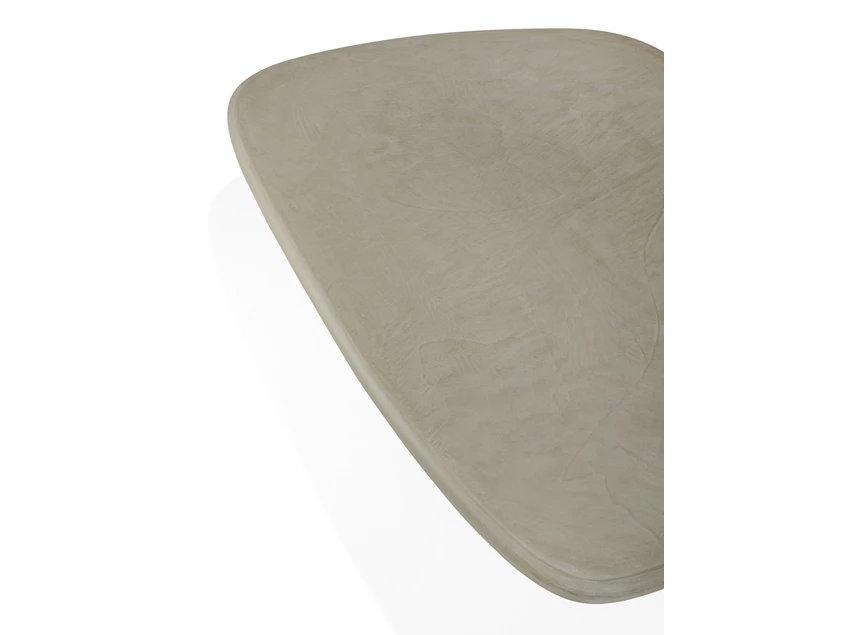 Bovenkant Salontafel Elements Outdoor Coffee Table Pebble Concrete Light Grey 25076 Ethnicraft