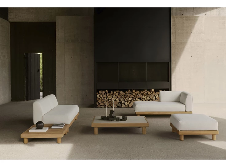 Sfeerfoto Salontafel Teak Monocle Square Coffee Table 10409 Ethnicraft