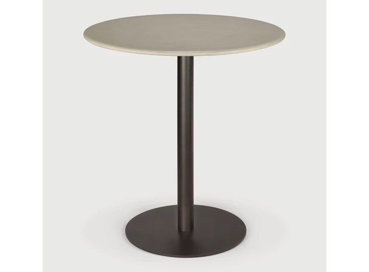 Bistrotafel Blend Outdoor Dining Table Concrete Light Grey 60141 Ethnicraft