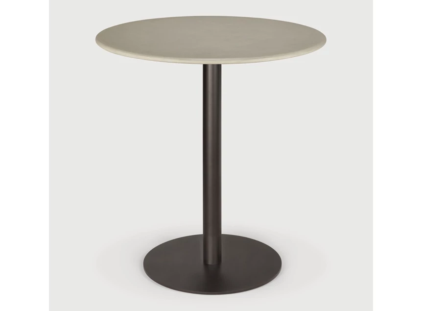 Bistrotafel Blend Outdoor Dining Table Concrete Light Grey 60141 Ethnicraft
