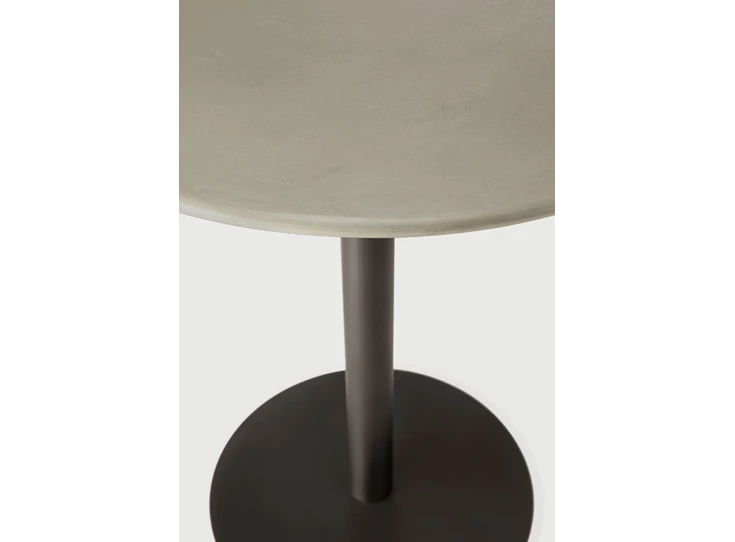 Bovenkant Bistrotafel Blend Outdoor Dining Table Concrete Light Grey 60141 Ethnicraft