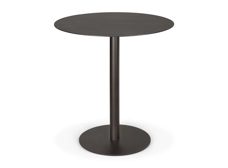 Bistrotafel Blend Outdoor Dining Table Metal Dark Bronze 60131 Ethnicraft