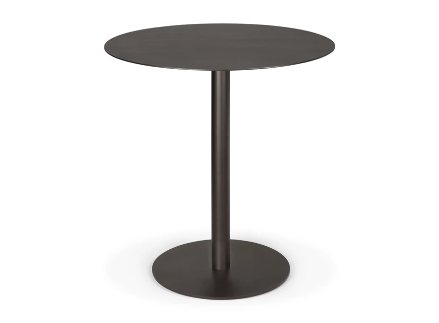 Bistrotafel Blend Outdoor Dining Table Metal Dark Bronze 60131 Ethnicraft