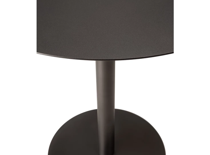 Bovenkant Bistrotafel Blend Outdoor Dining Table Metal Dark Bronze 60131 Ethnicraft