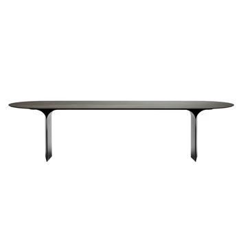 Tafel Arcs Oval keramiek Black Iron Joli