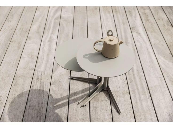 Set Bijzettafel Collins Large metaal lino Joli