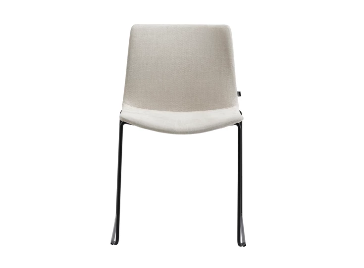 Front Stoel Curve Indoor stof Easy Care wit Joli