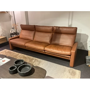 Salon Manhattan 3-zit leder tabak cognac Erpo