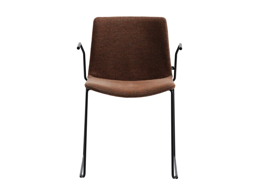 Front Armstoel Curve Indoor stof Smooth tagine Joli