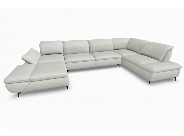 Hoeksalon Taoo met longchair stof beige Willi Schillig