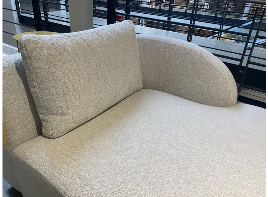 Armleuning rechts Longchair Large Medusa stof Loop Chalk Passe Partout