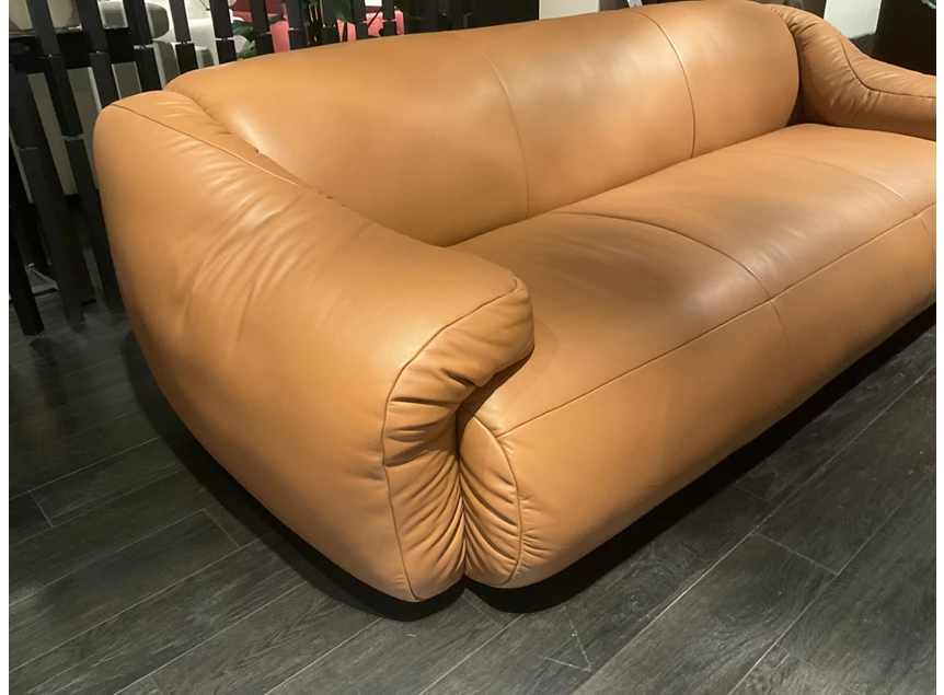 Detail Salon London DS-705 3-zit leder cognac De Sede