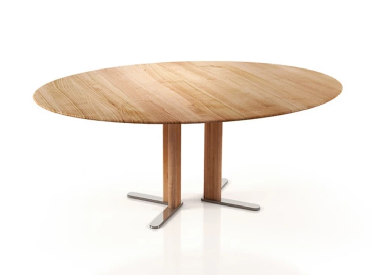 Eettafel Cima Ovaal massief hout beuk Willisau