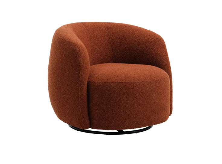 Bijzetzetel Lounge Olivo stof Moss Tex Rust Joli
