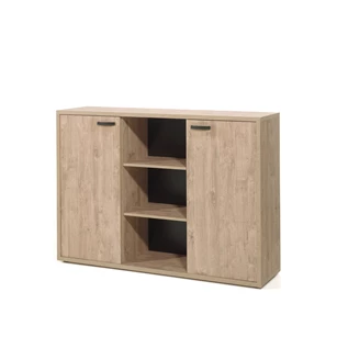 Neyt Bureaukast G Lage kast 2 dueren/3 vakken Golden oak