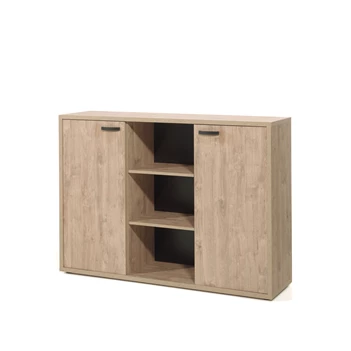 Neyt Bureaukast G Lage kast 2 dueren/3 vakken Golden oak