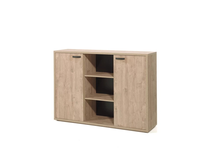 Neyt Bureaukast G Lage kast 2 dueren/3 vakken Golden oak