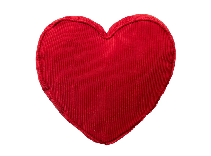 sierkussen hartje true red
