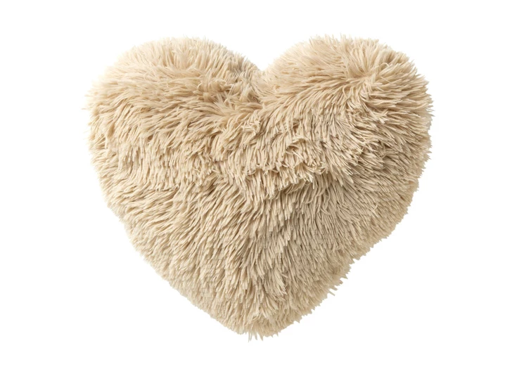 sierkussen xl hart bleached sand