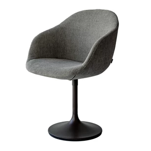 Armstoel Nido stof Easy Care Stone Central Base Joli