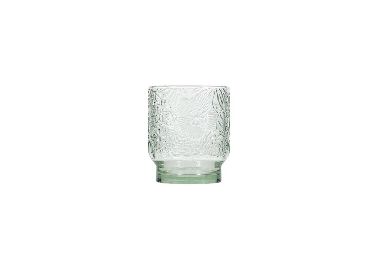 Glas 30cl licht groen Flora