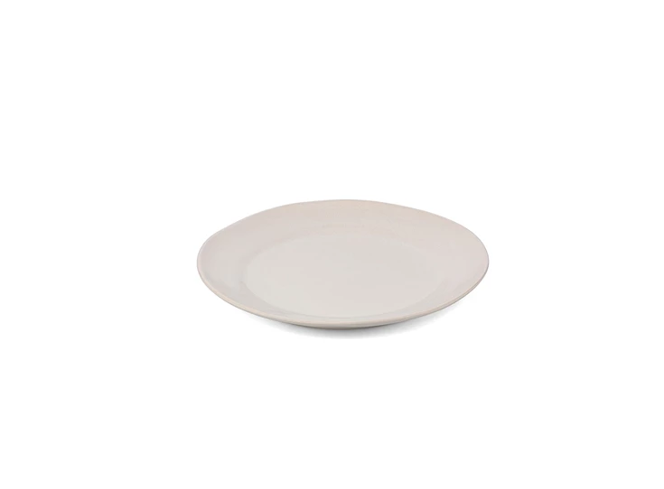 Plat bord 27,5cm beige Rocca voorkant