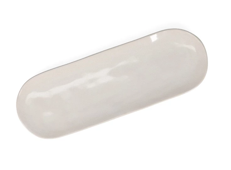 Serveerschaal 36x12,5cm beige Rocca