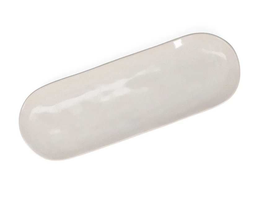 Serveerschaal 36x12,5cm beige Rocca