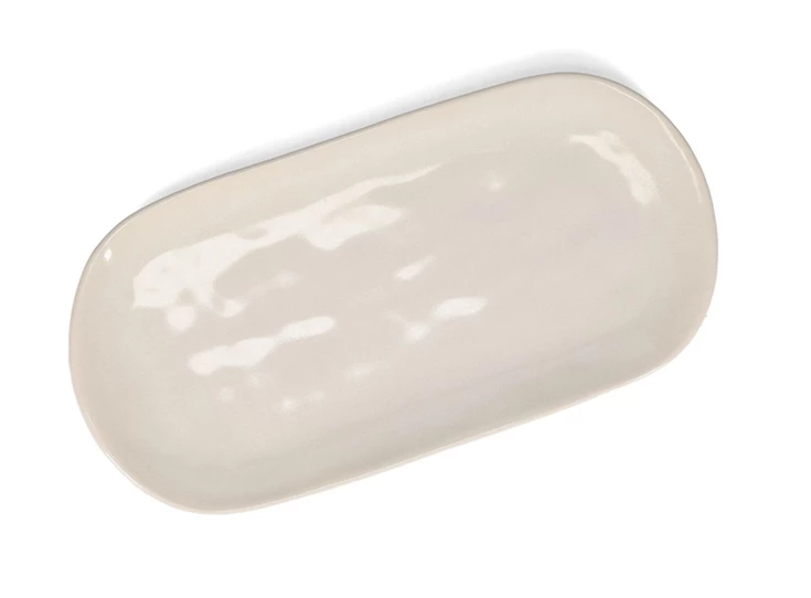 Serveerschaal 36,5x18cm beige Rocca