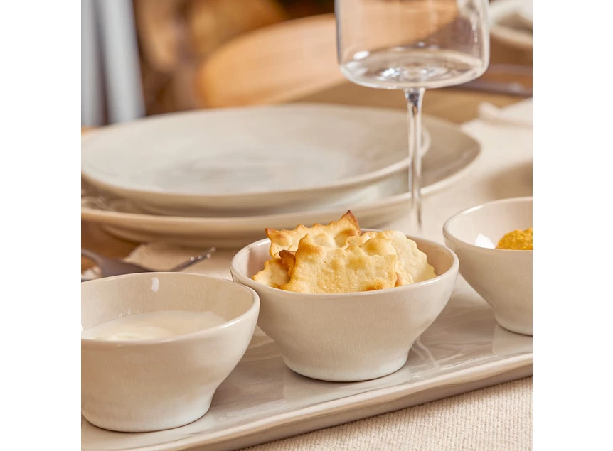 Kom 10,5xH5cm beige Rocca sfeerfoto