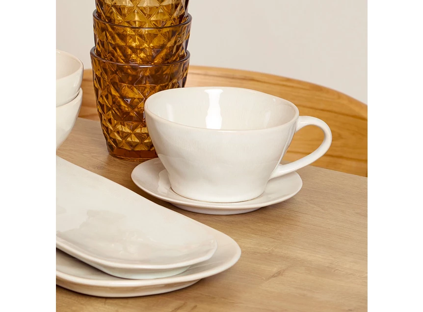 Kop 18cl beige Rocca sfeerfoto