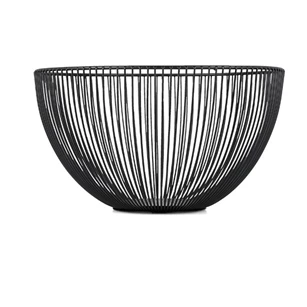 Draadmand 25,5xH14,5cm zwart Scala