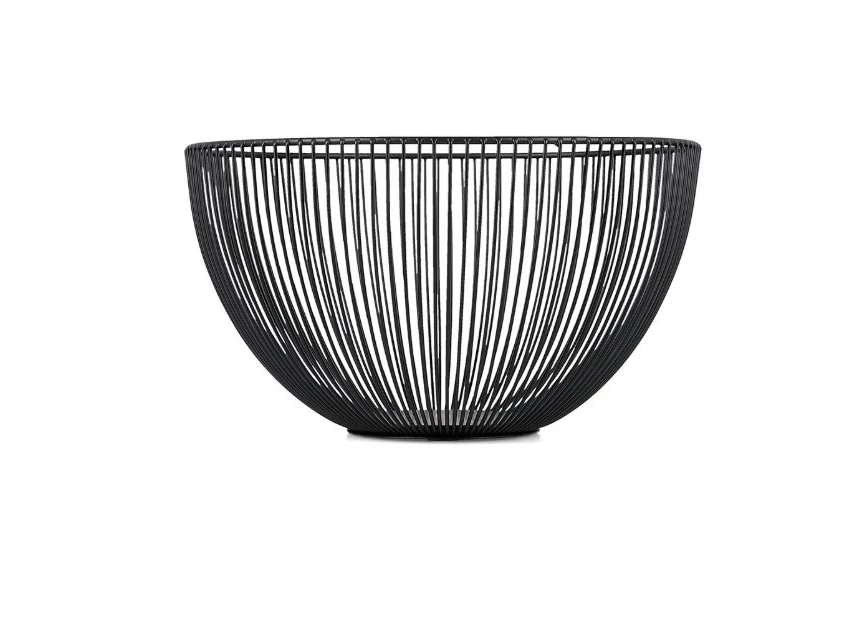 Draadmand 25,5xH14,5cm zwart Scala