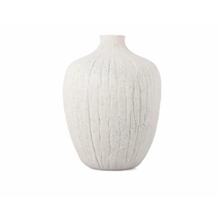 Vaas 20xH26,5cm beige Avo