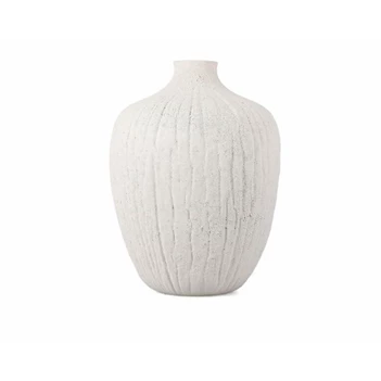 Vaas 20xH26,5cm beige Avo