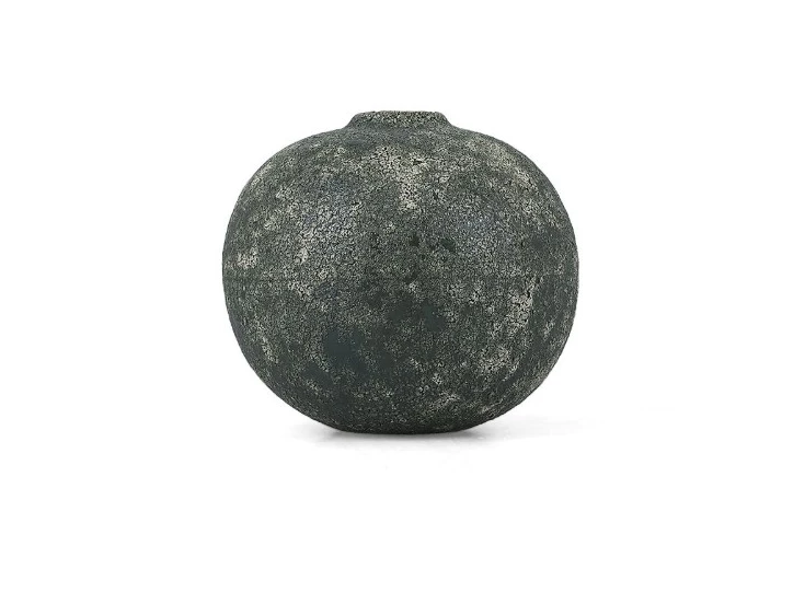 Vaas 14,5xH13cm groen Bullet