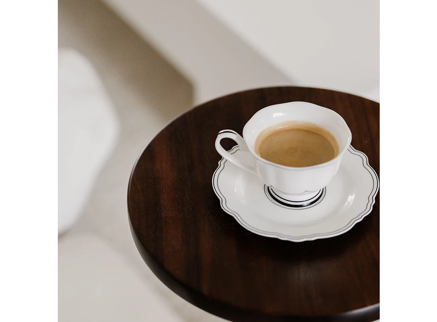 kop 19cl en schotel Odette-set/2 koffie